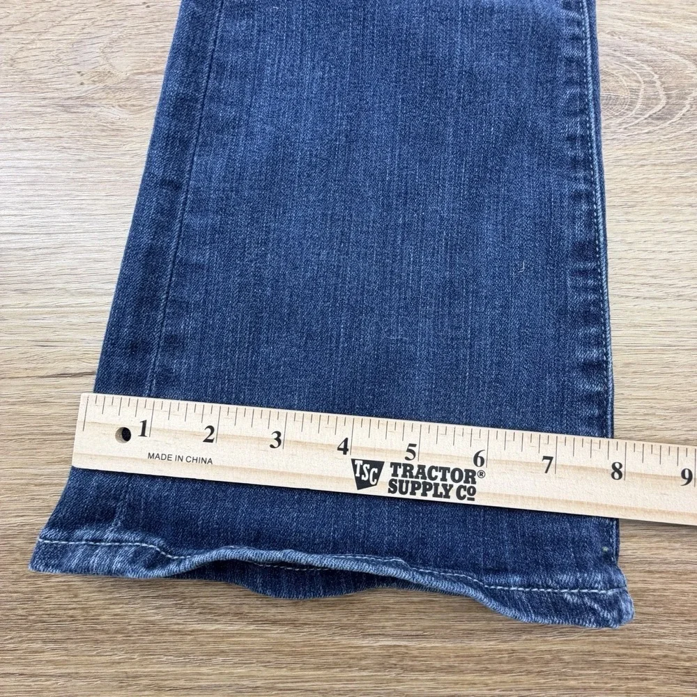 Anthropologie Pilcro and the Letterpress Sz 27 Slim Bootcut Distress Jeans - Picture 6 of 7